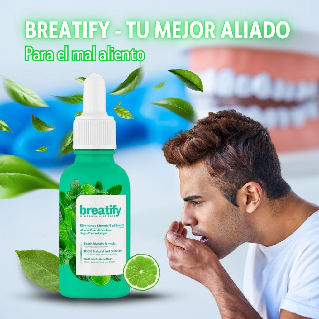 Breatify - ELIMINA EL MAL ALIENTO DESDE LA PRIMERA GOTA + envio gratis a todo guatemala