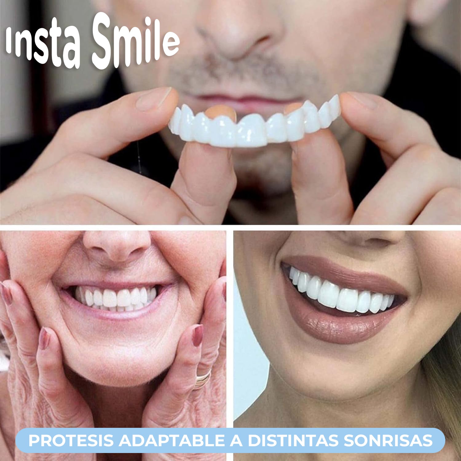 InstaSmile™ – Dientes perfectos al instante 😁 + Envío GRATIS en Guatemala