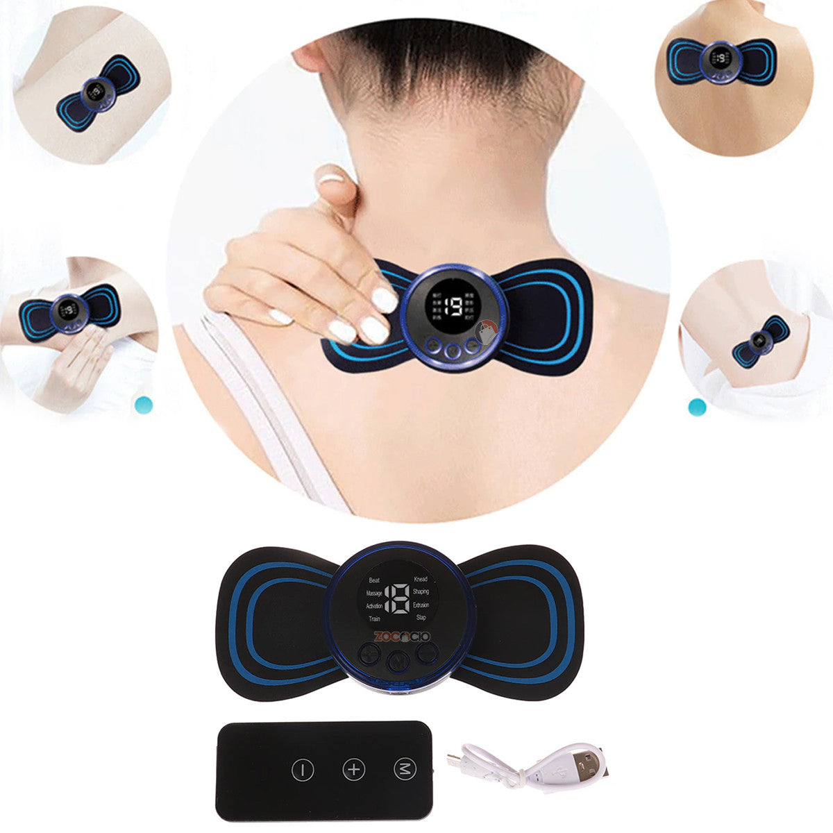 Masajeador Eléctrico Tipo Mariposa SUPER OFERTA antes 250 ahora 179 Q