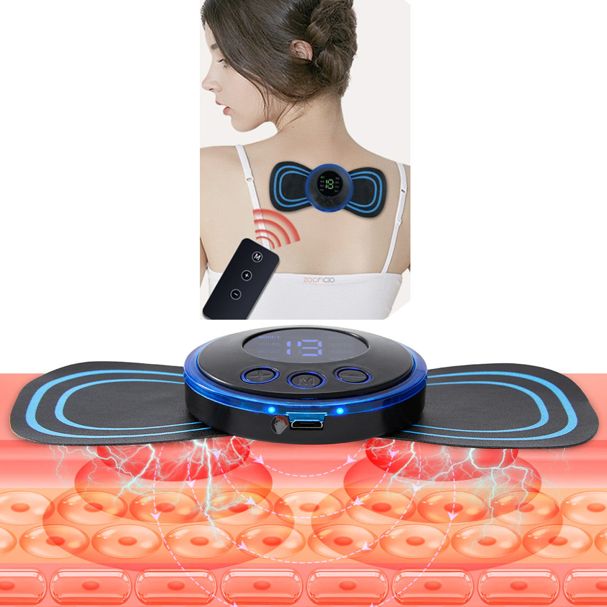 Masajeador Eléctrico Tipo Mariposa SUPER OFERTA antes 250 ahora 179 Q